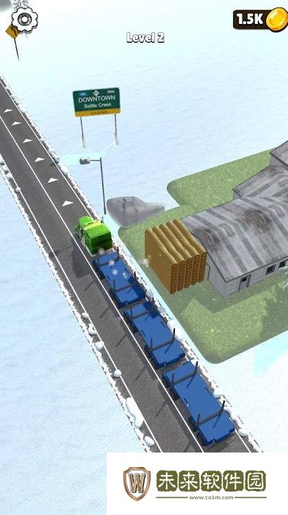 3D交通卡车