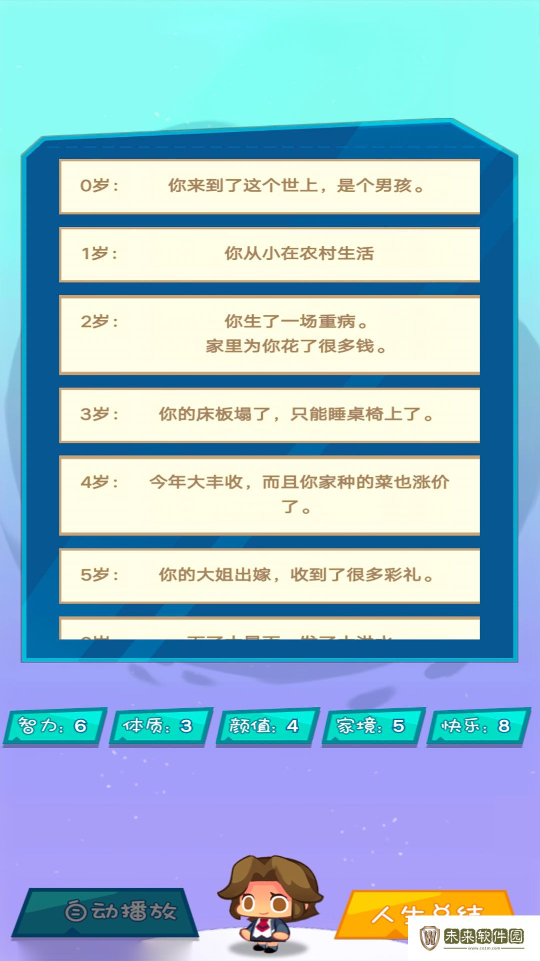 真实咸鱼人生模拟