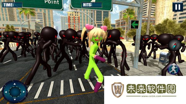 火柴人女孩