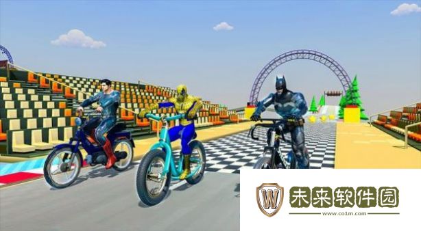极限跑酷单车英雄游戏