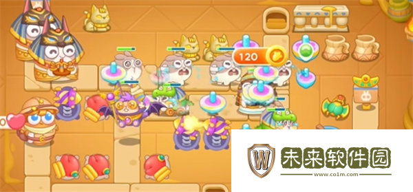 《保卫萝卜4》法老归来第58关攻略