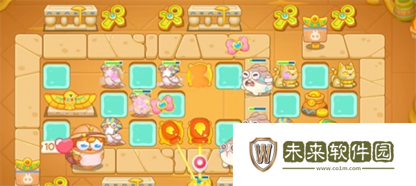 《保卫萝卜4》法老归来第57关攻略