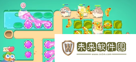 《保卫萝卜4》秋天DE第1杯奶茶第4关攻略