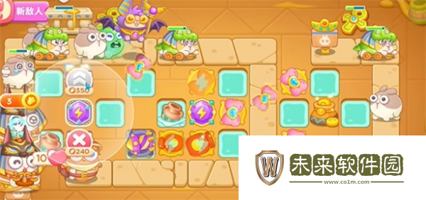 《保卫萝卜4》法老归来第57关攻略